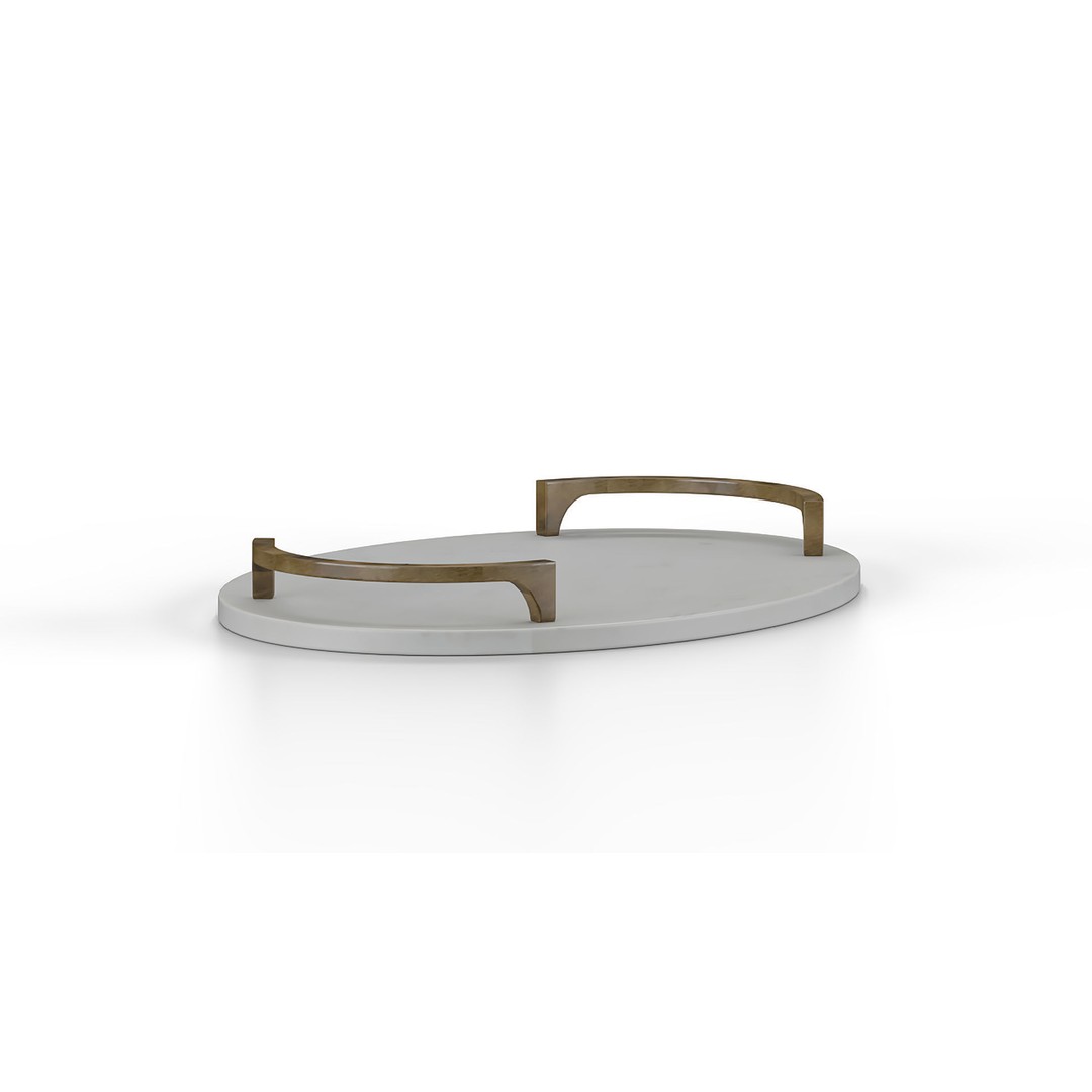 Collie Tray 3D Model – PBR Textured Kitchenware Asset, FBX - View 11