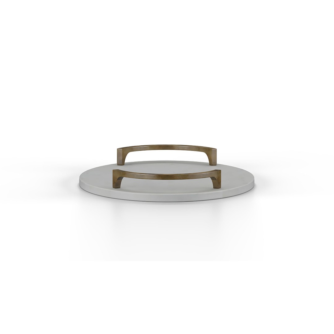 Collie Tray 3D Model – PBR Textured Kitchenware Asset, FBX - View 12