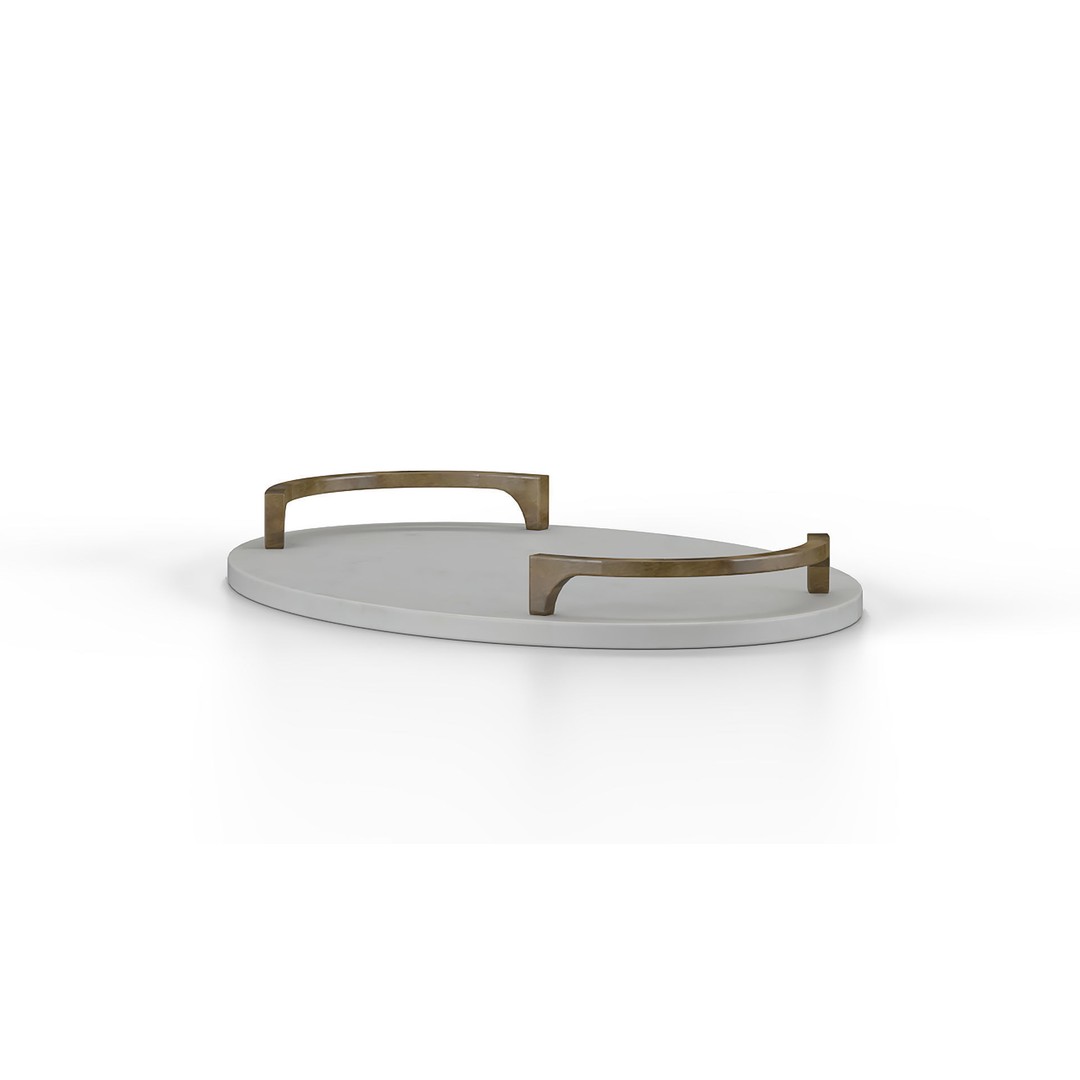 Collie Tray 3D Model – PBR Textured Kitchenware Asset, FBX - View 13