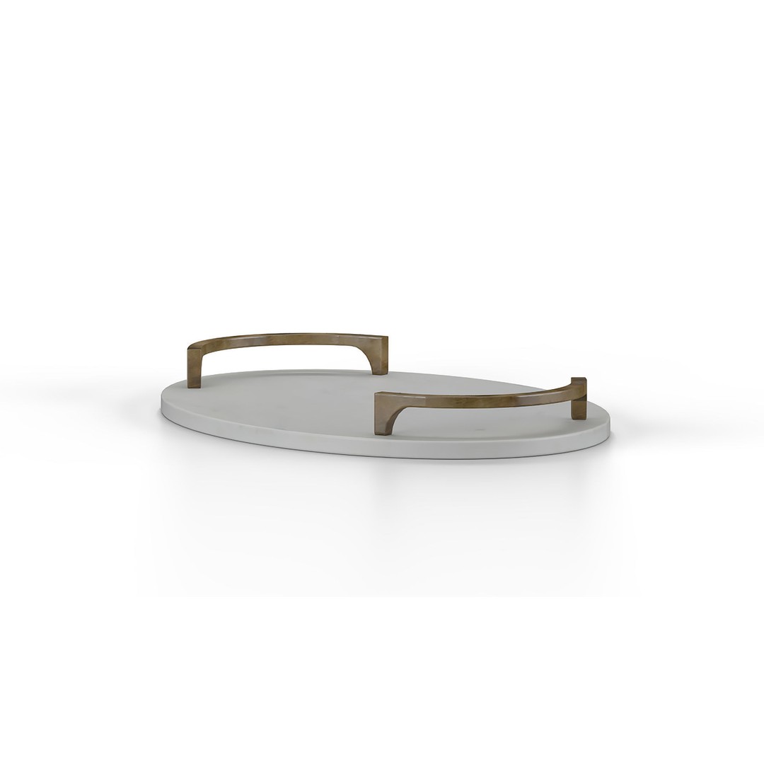 Collie Tray 3D Model – PBR Textured Kitchenware Asset, FBX - View 7