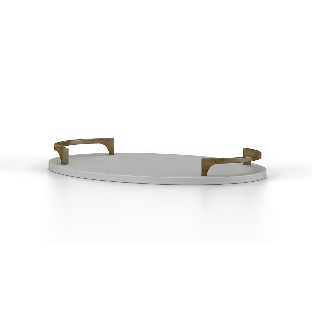 Collie Tray 3D Model – PBR Textured Kitchenware Asset, FBX - View 8