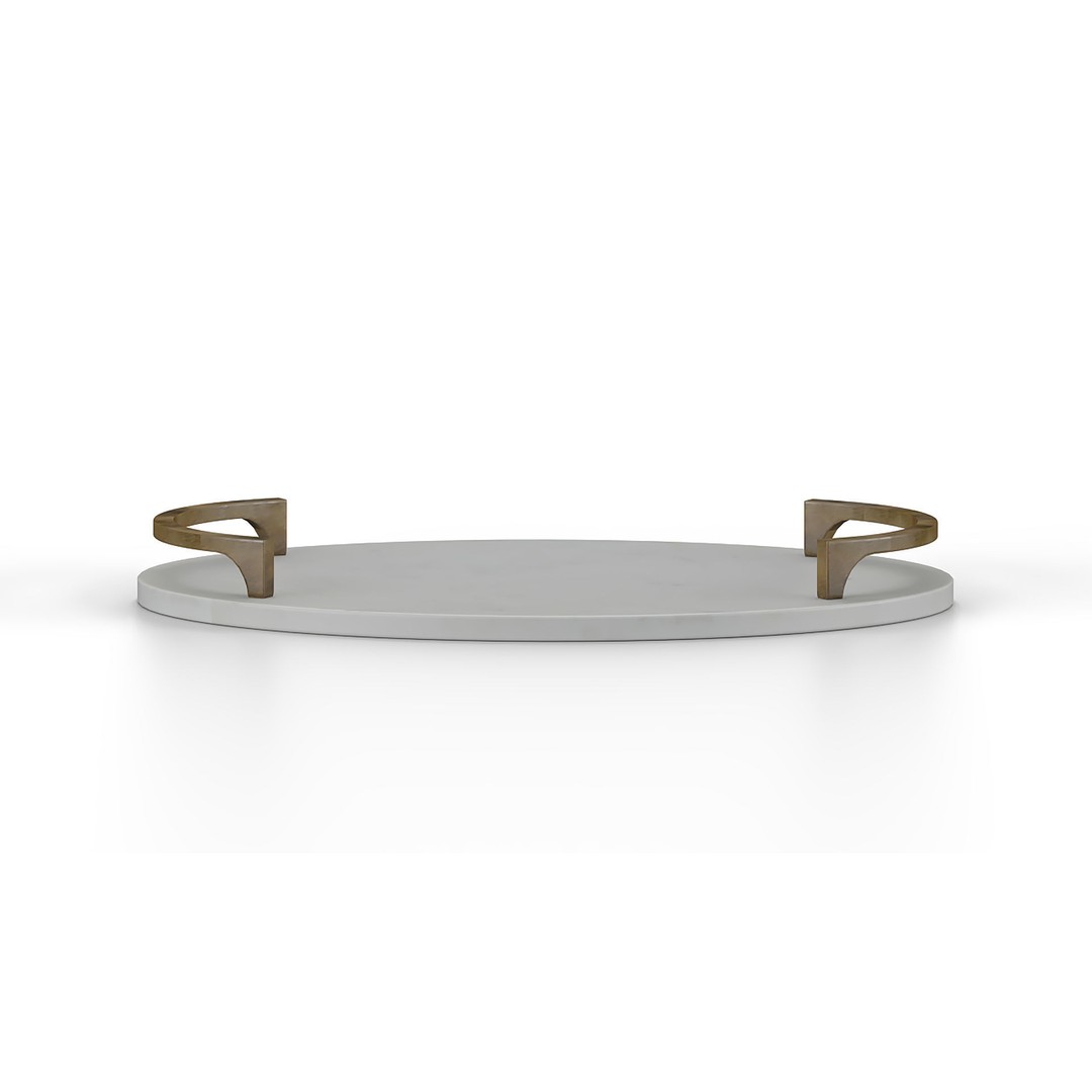 Collie Tray 3D Model – PBR Textured Kitchenware Asset, FBX - View 9