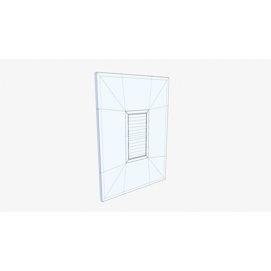 Phosphorescent Light Switch 3D Model – Low Poly PBR Asset for Games - View 19