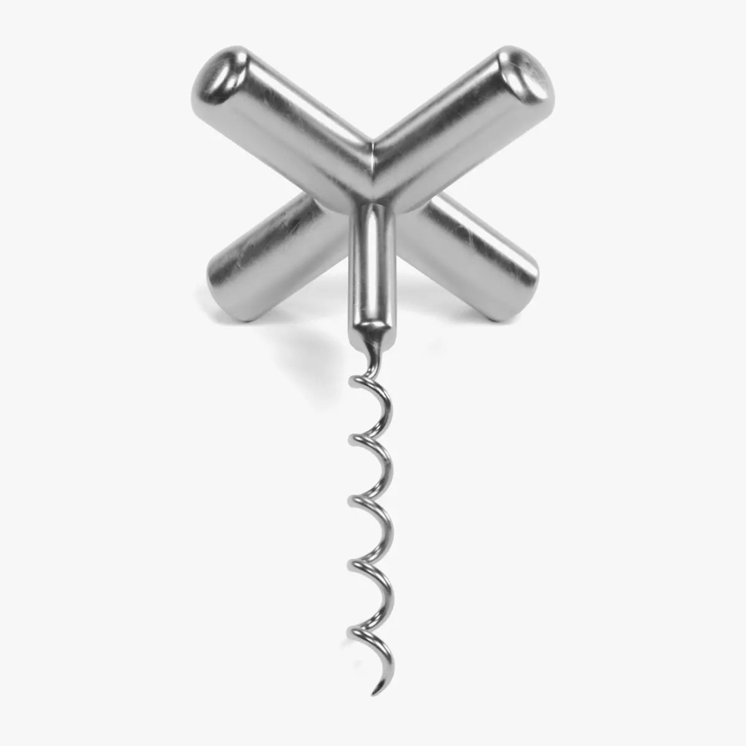 Corkscrew 3D Model – Realistic Twist-and-Pull Design, Blender - View 13