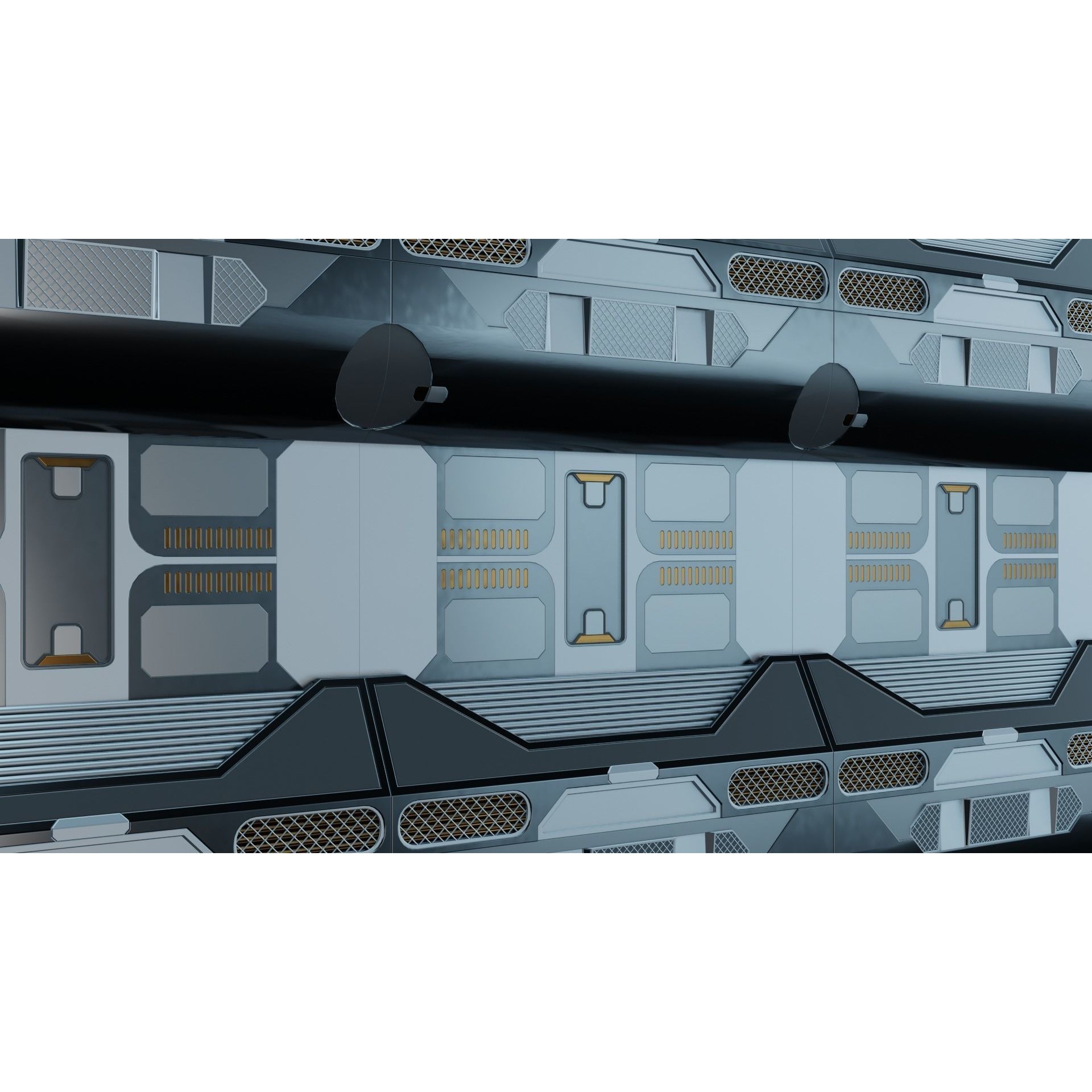 24 Sci-Fi Interior Asset Pack - Game-Ready 3D Model - View 17