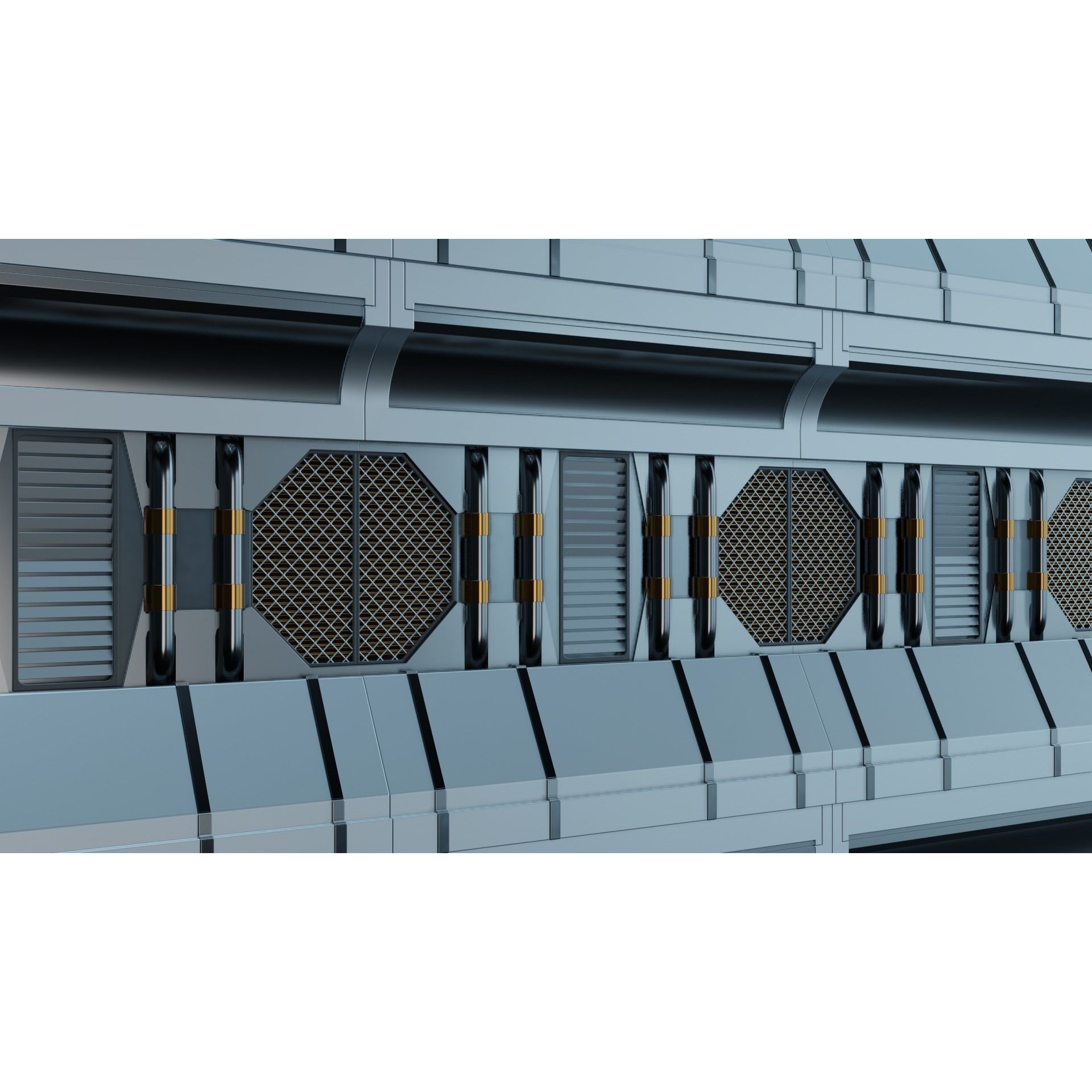 24 Sci-Fi Interior Asset Pack - Game-Ready 3D Model - View 19