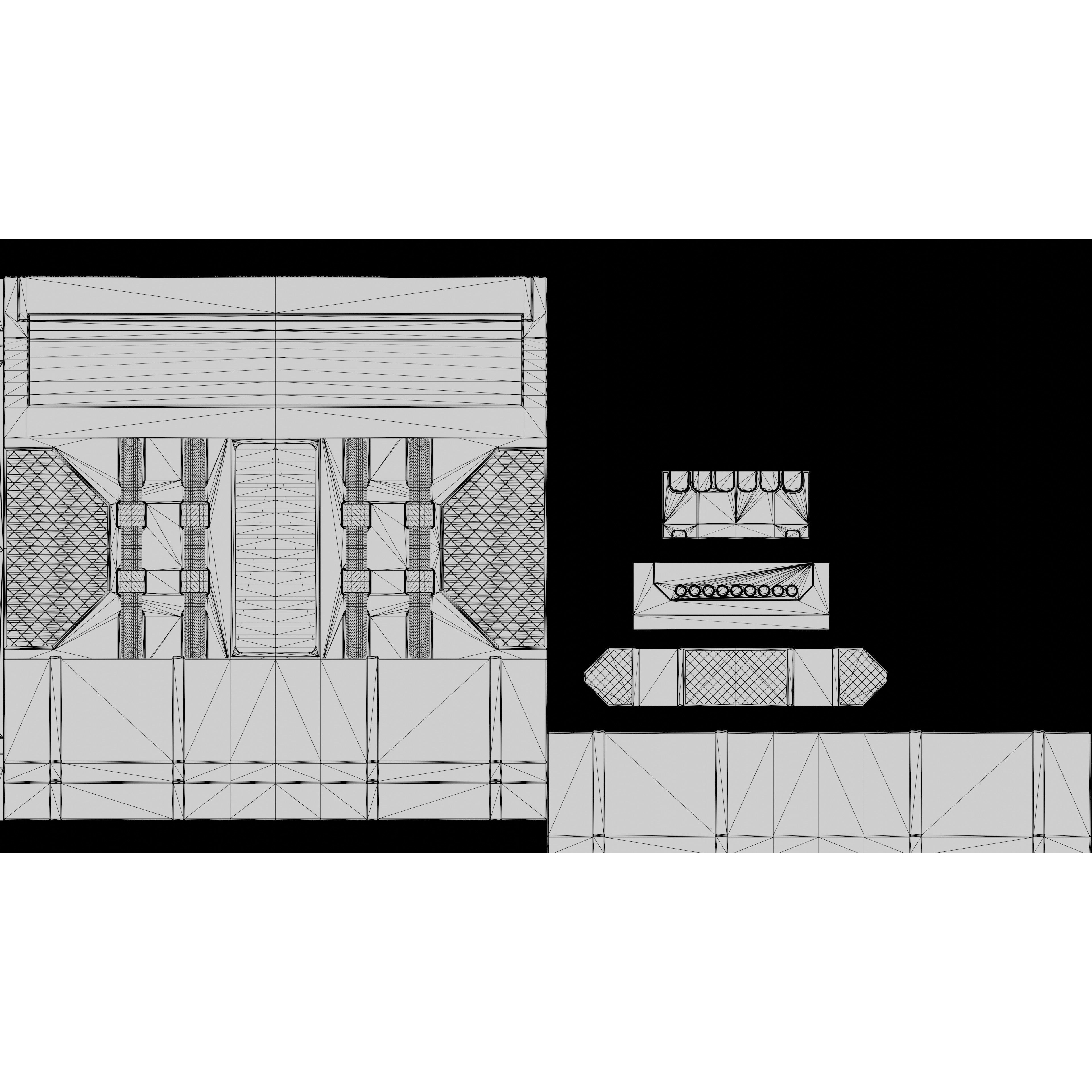24 Sci-Fi Interior Asset Pack - Game-Ready 3D Model - View 34