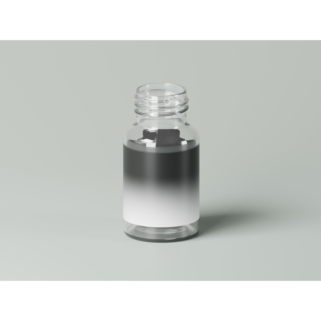 Liquid Cosmetic Product Bottle 3D Model – Low Poly PBR Asset, FBX, OBJ - View 6