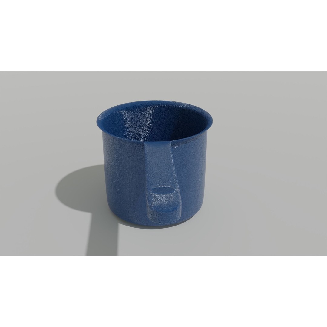 Scoop Plastic 3D Model – Modern Design for Interior Use, FBX & OBJ - View 10