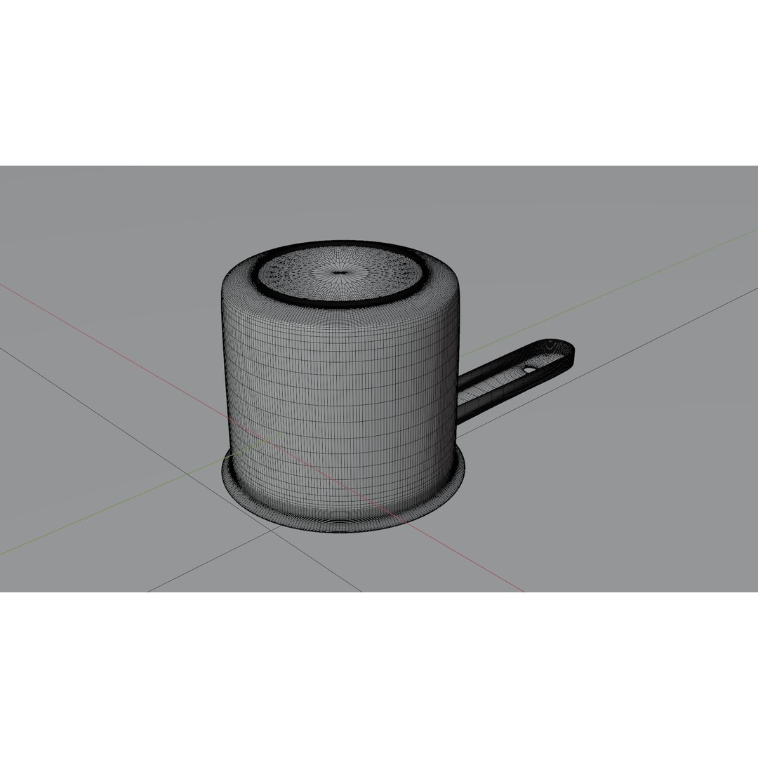 Scoop Plastic 3D Model – Modern Design for Interior Use, FBX & OBJ - View 15