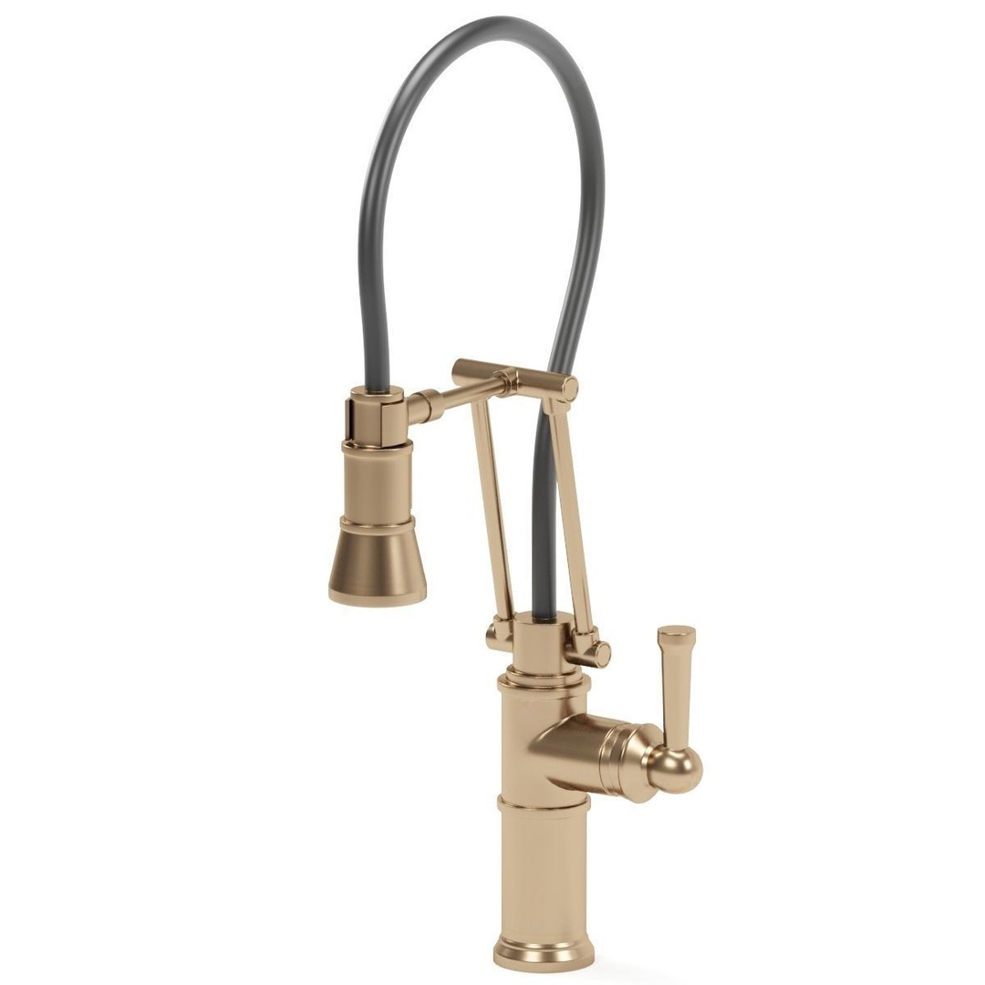 Brizo Kitchen Faucet 3D Model – Classic & Modern Styles, FBX, OBJ - View 10