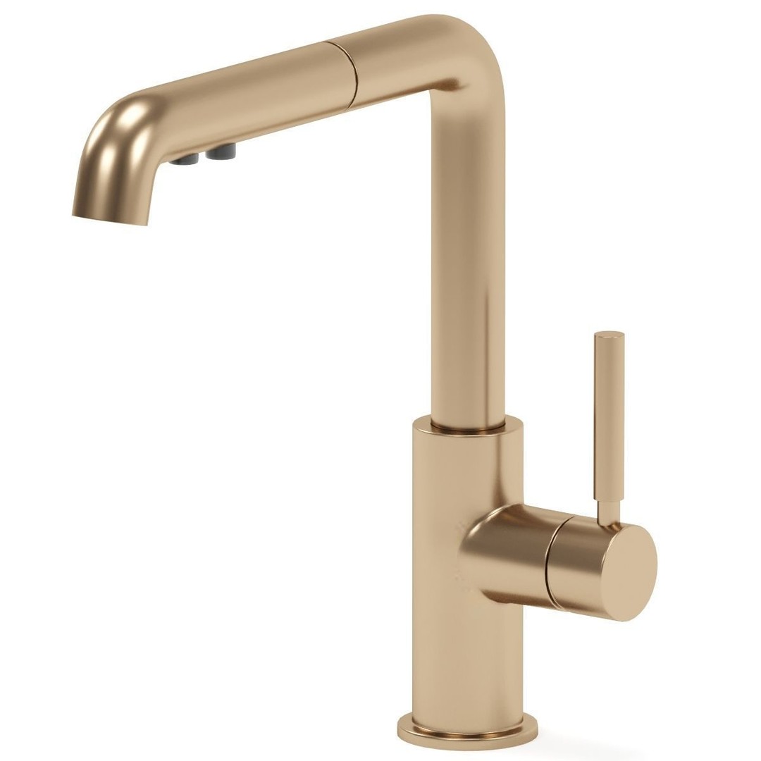 Brizo Kitchen Faucet 3D Model – Classic & Modern Styles, FBX, OBJ - View 12