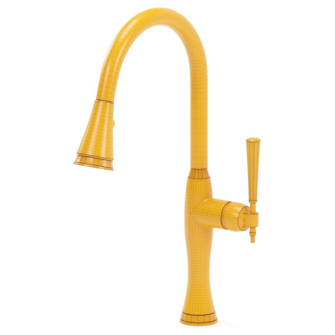 Brizo Kitchen Faucet 3D Model – Classic & Modern Styles, FBX, OBJ - View 13