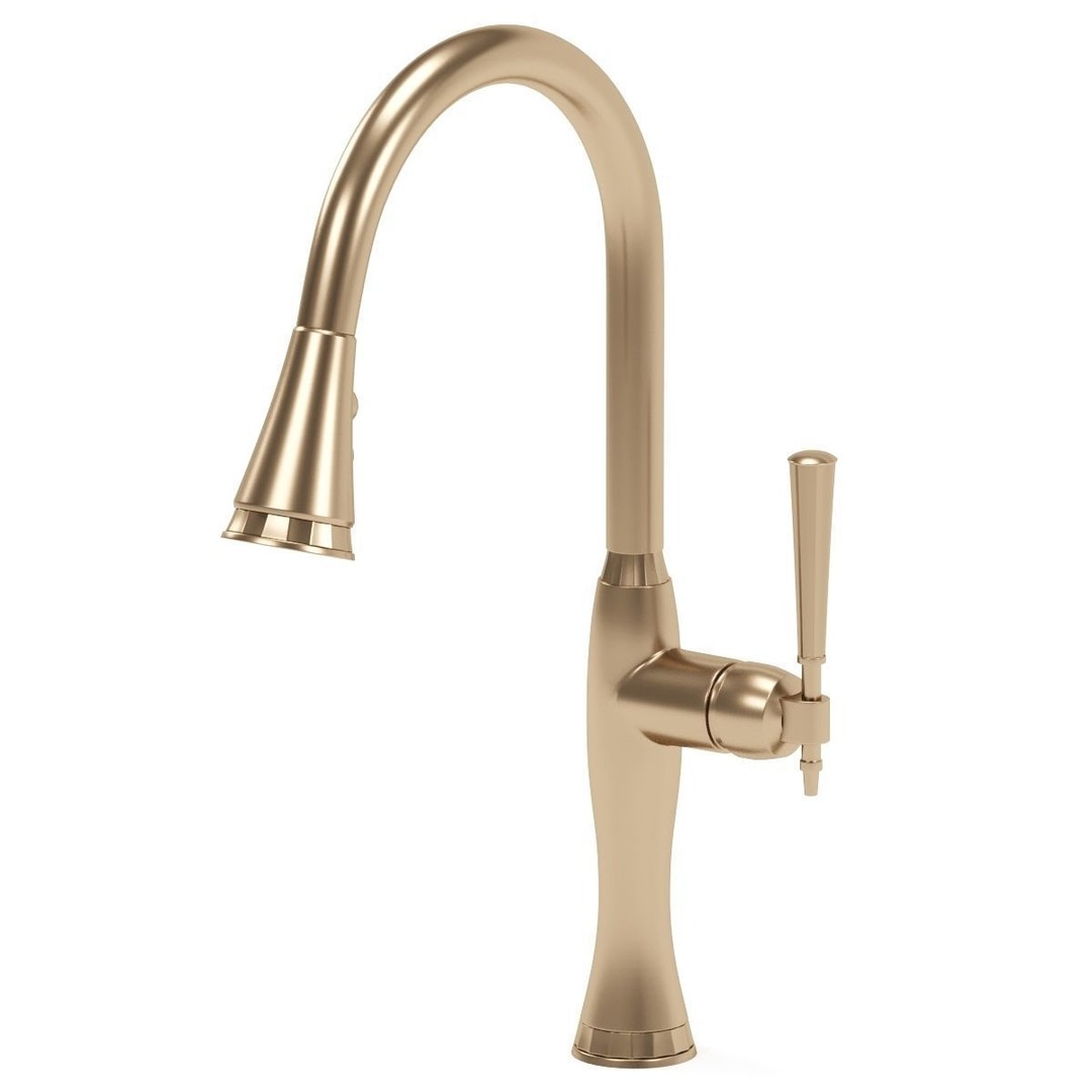 Brizo Kitchen Faucet 3D Model – Classic & Modern Styles, FBX, OBJ - View 14