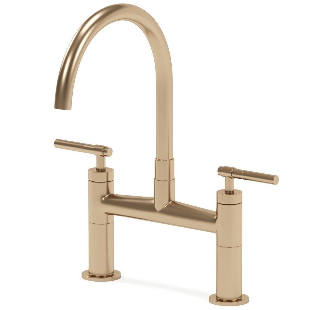 Brizo Kitchen Faucet 3D Model – Classic & Modern Styles, FBX, OBJ - View 16