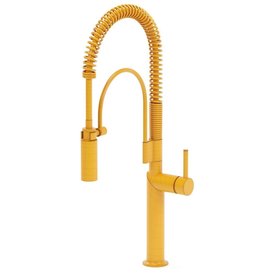 Brizo Kitchen Faucet 3D Model – Classic & Modern Styles, FBX, OBJ - View 17