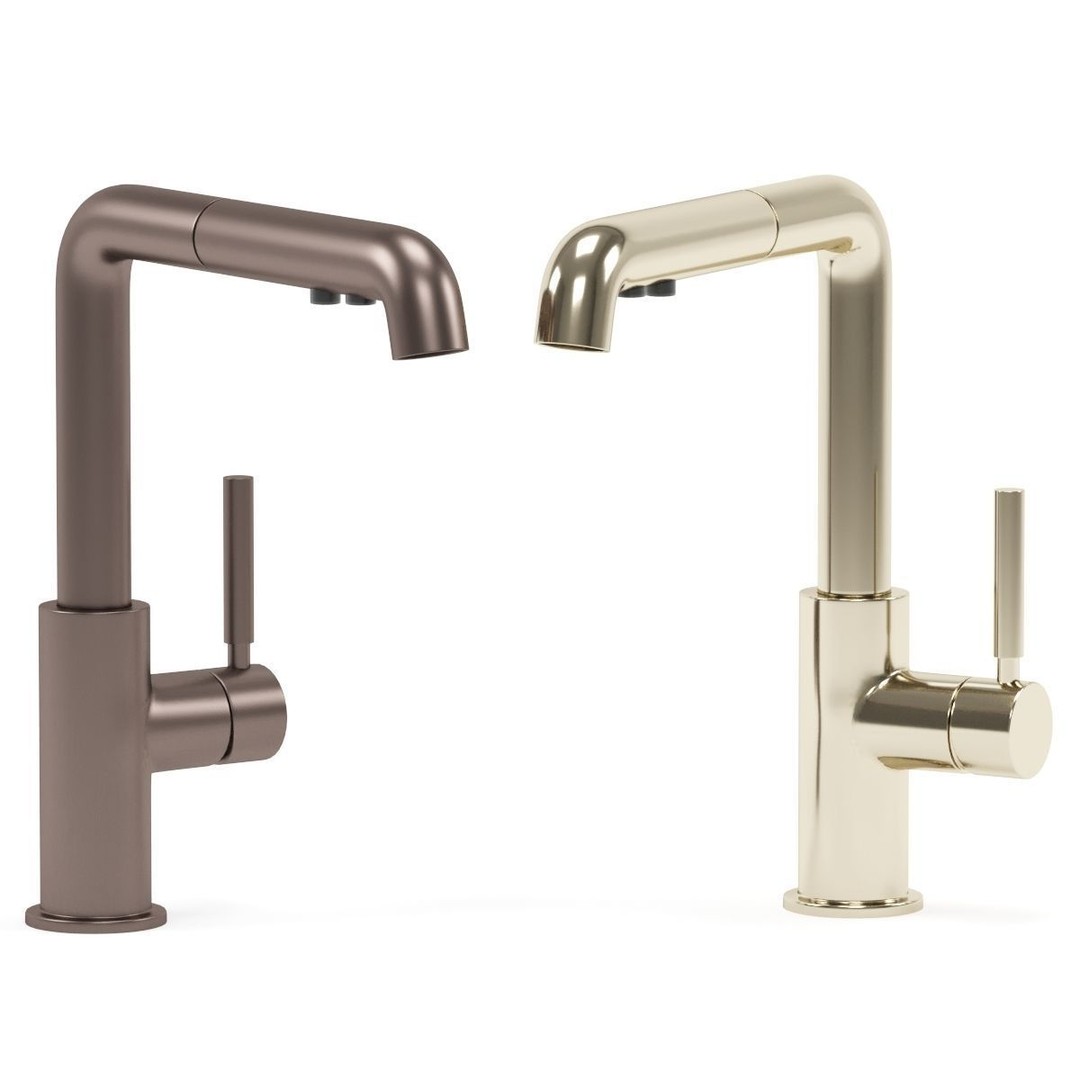 Brizo Kitchen Faucet 3D Model – Classic & Modern Styles, FBX, OBJ - View 4