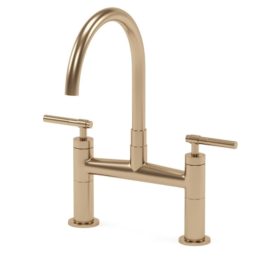Brizo Kitchen Faucet 3D Model – Classic & Modern Styles, FBX, OBJ - View 6