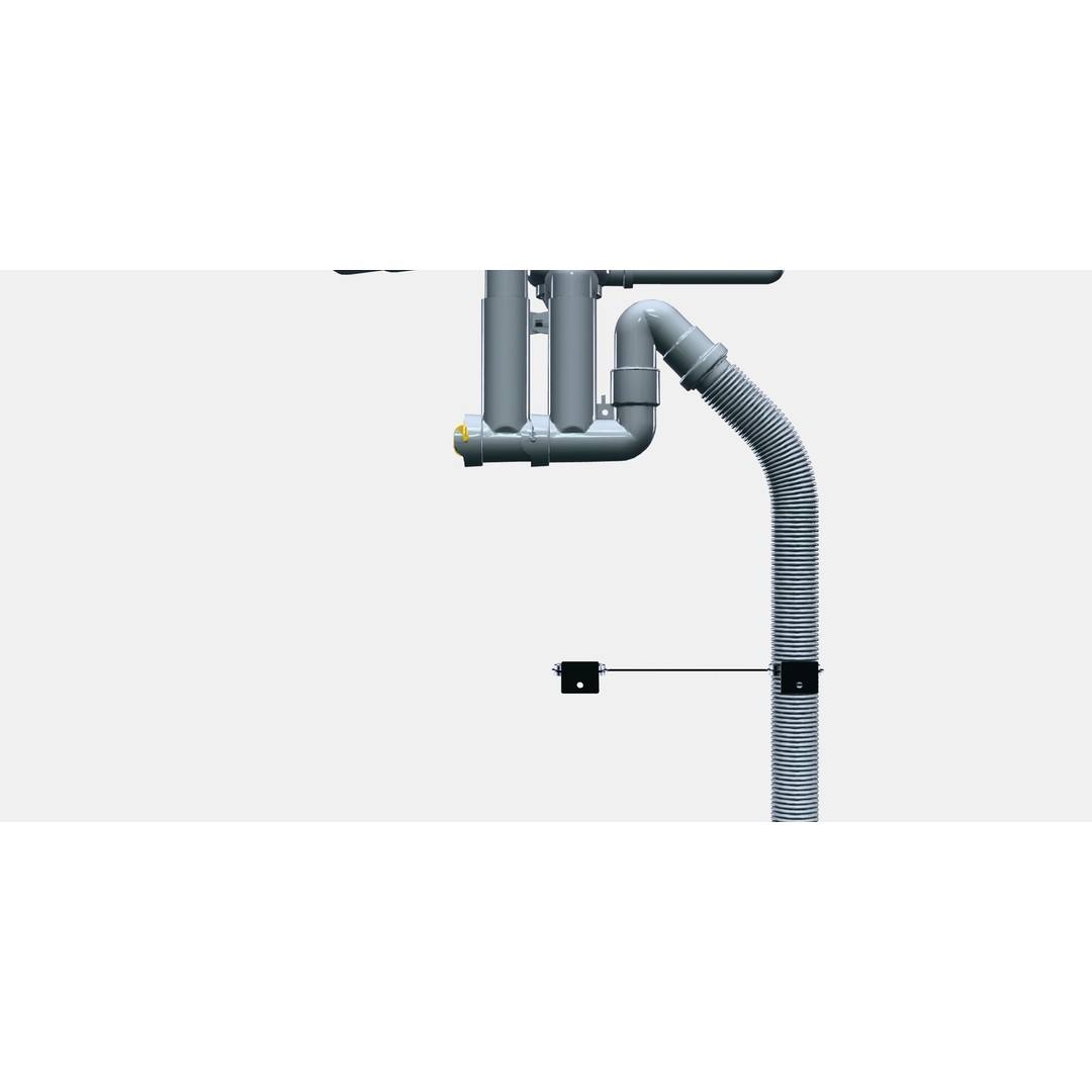 LILLVIKEN Water Trap-Strainer 3D Model – Low Poly Kitchen Fixture, FBX - View 13