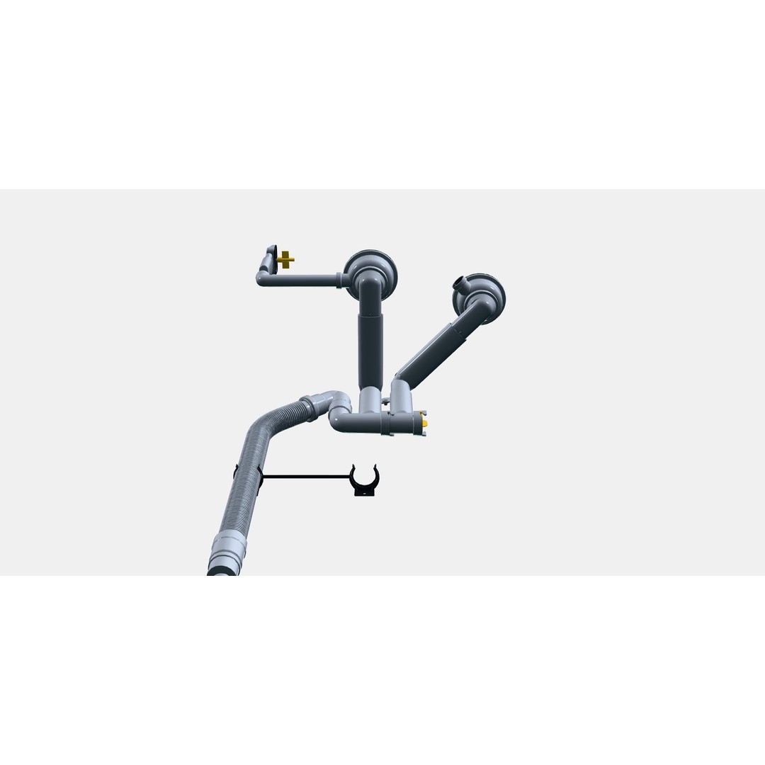 LILLVIKEN Water Trap-Strainer 3D Model – Low Poly Kitchen Fixture, FBX - View 8