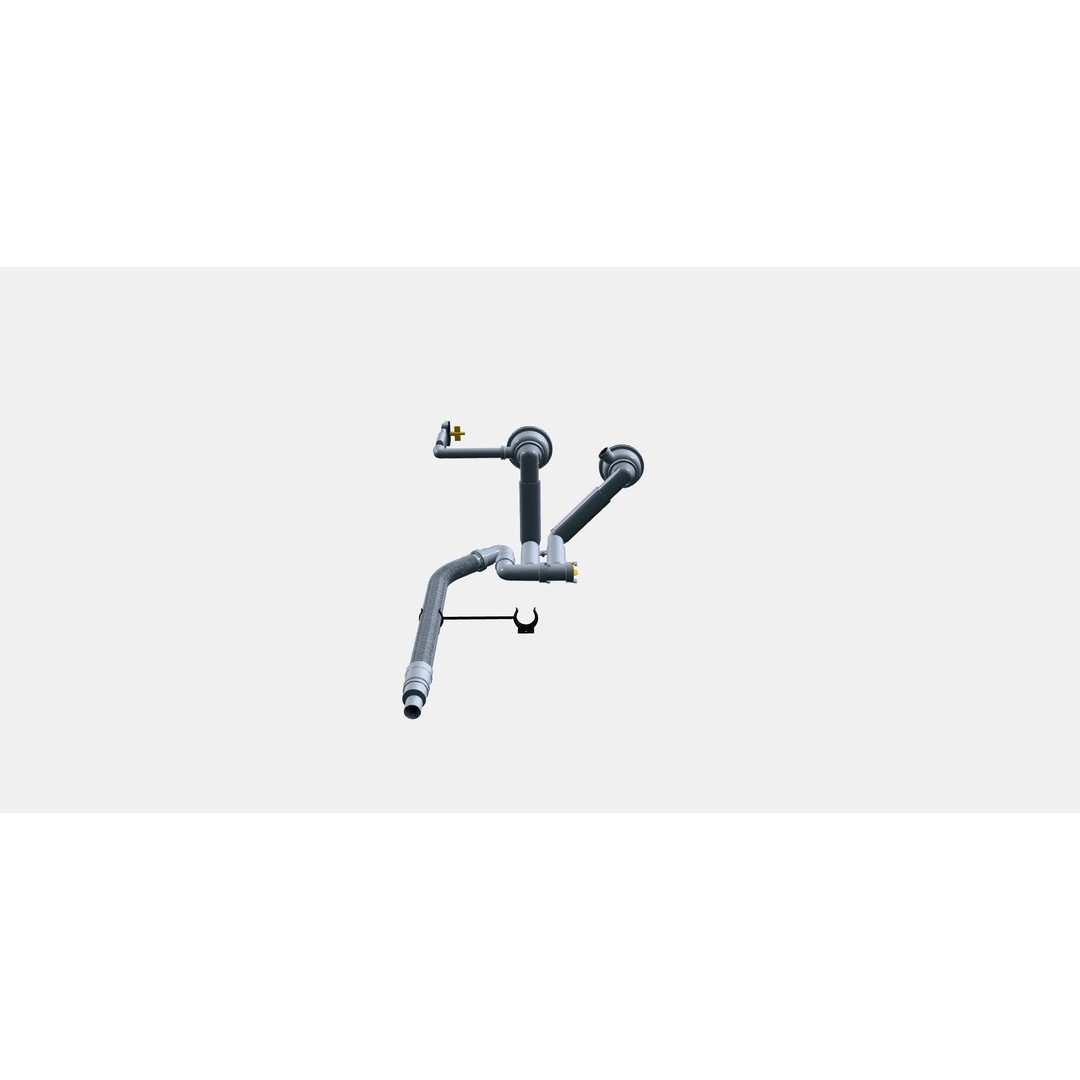 LILLVIKEN Water Trap-Strainer 3D Model – Low Poly Kitchen Fixture, FBX - View 9