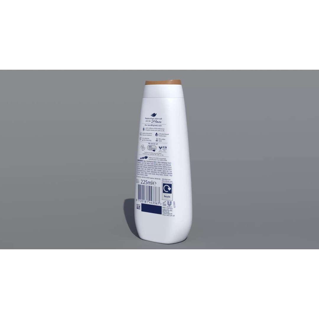 Dove Shower Gel 3D Model – PBR Textured, Game-Ready Formats - View 6