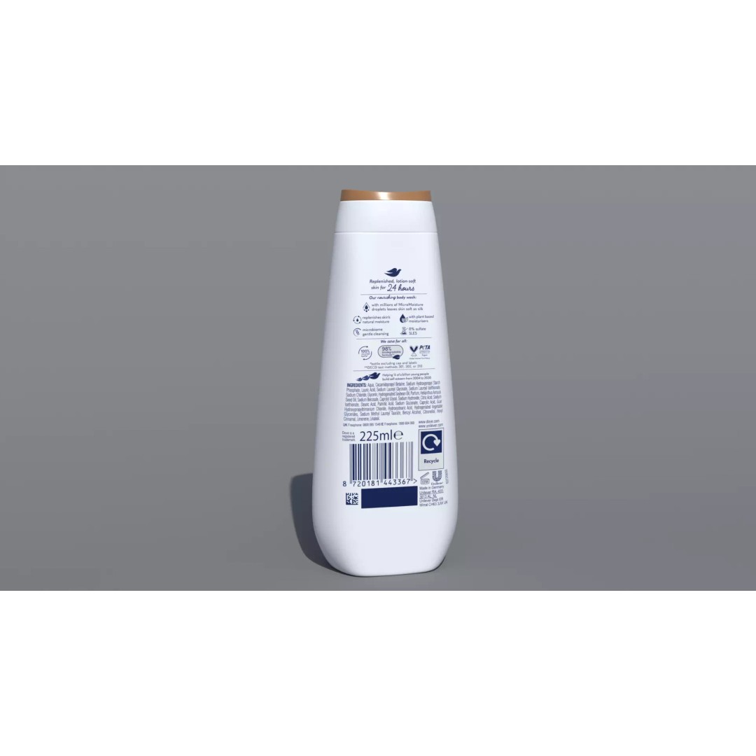 Dove Shower Gel 3D Model – PBR Textured, Game-Ready Formats - View 7