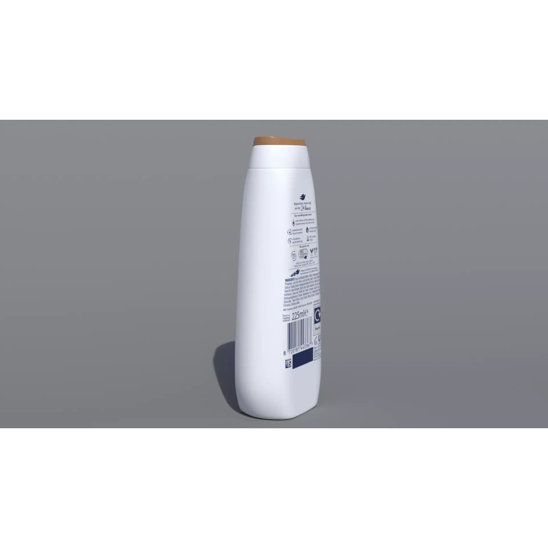 Dove Shower Gel 3D Model – PBR Textured, Game-Ready Formats - View 8