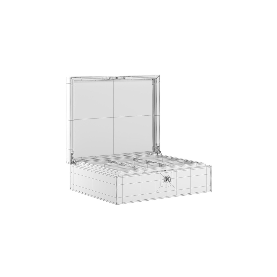 Decorative Luxury Jewelry Boxes 3D Model – Low Poly Archviz Asset, FBX - View 10