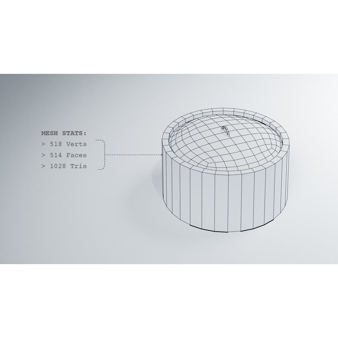 Bamboo Steamer 3D Model – Low Poly Kitchenware for Dim Sum - View 6