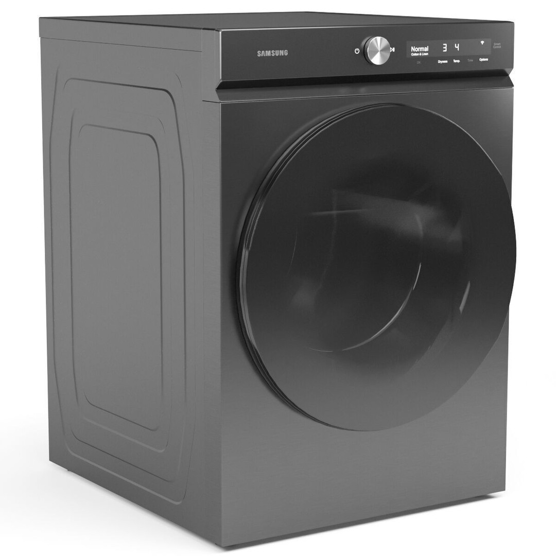 SAMSUNG Dryer Machine 3D Model – High Poly PBR Asset, FBX, OBJ - View 3