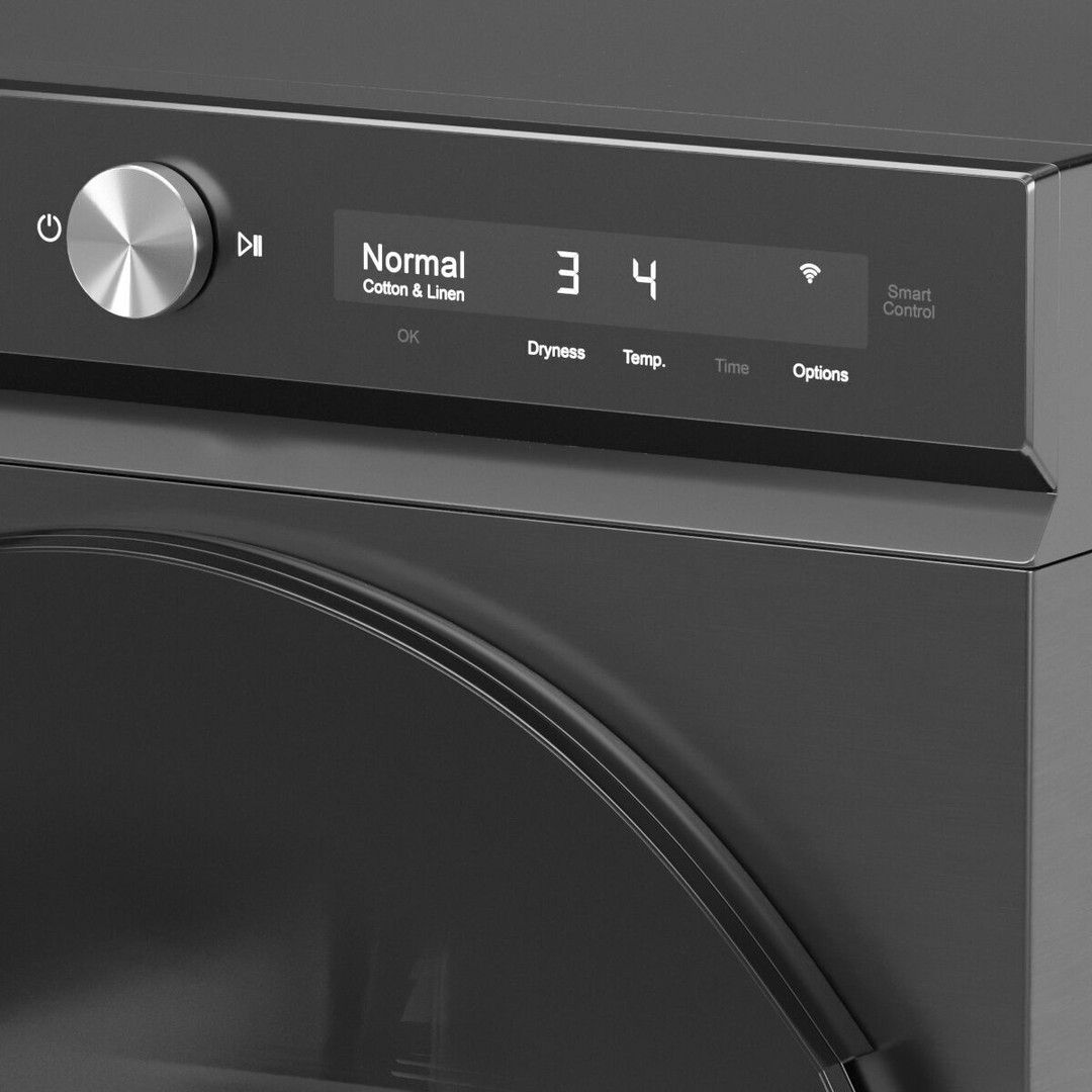 SAMSUNG Dryer Machine 3D Model – High Poly PBR Asset, FBX, OBJ - View 5