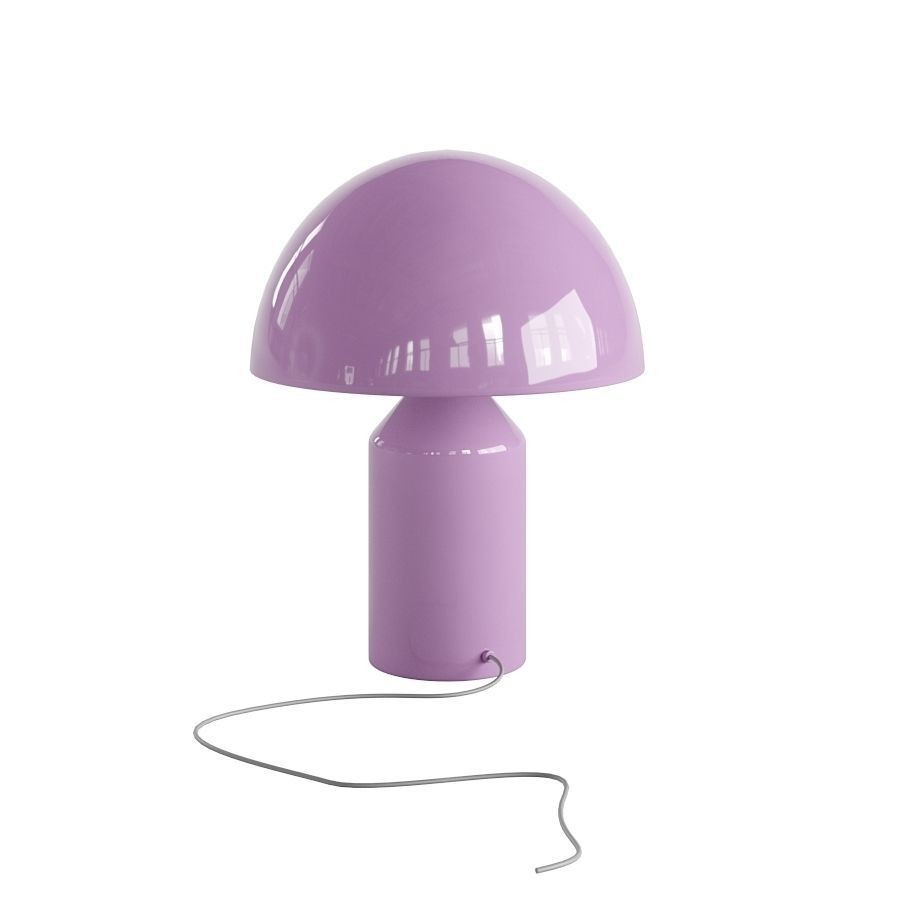 Table Lamp 3D Model – Modern Vintage Design with PBR Textures, FBX - View 5