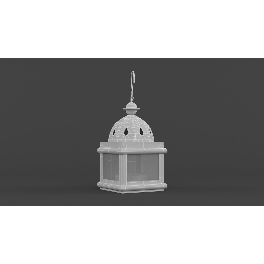 Candle Holder 3D Model – Realistic Decoration Asset, FBX/OBJ