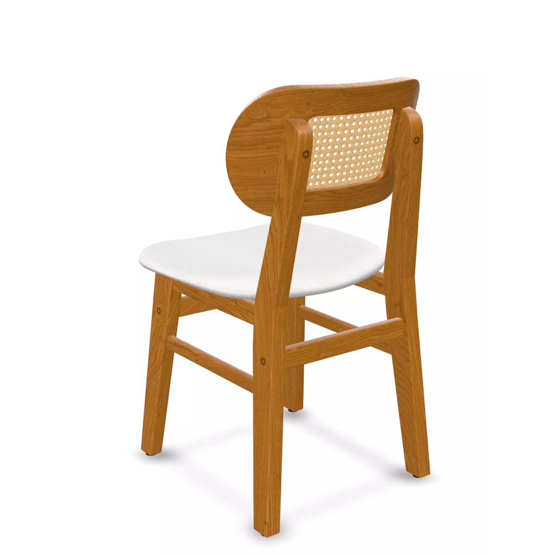 Low-Poly Kitchen Chairs 3D Model – PBR Textures, FBX Format - View 5