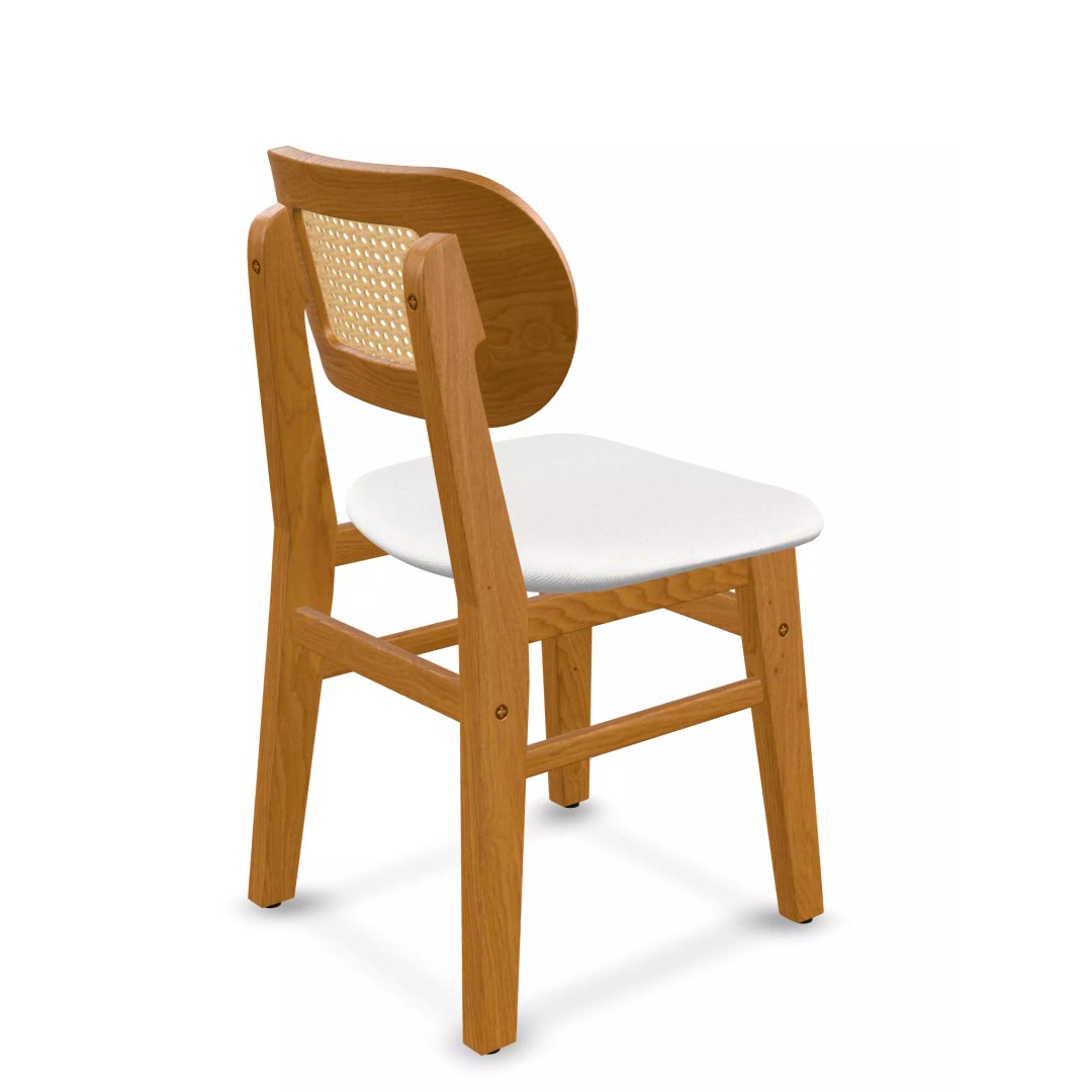 Low-Poly Kitchen Chairs 3D Model – PBR Textures, FBX Format - View 7