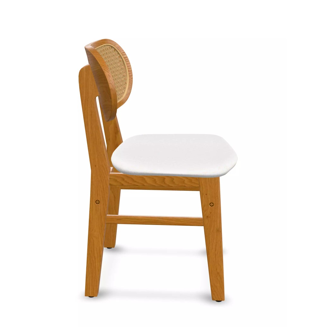 Low-Poly Kitchen Chairs 3D Model – PBR Textures, FBX Format - View 8