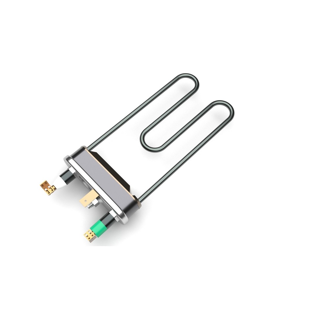 Washing Machine Heating Element 3D Model – High Poly PBR Asset, FBX - View 3