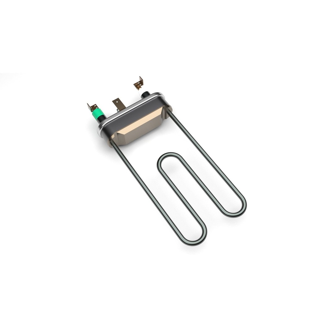 Washing Machine Heating Element 3D Model – High Poly PBR Asset, FBX - View 4