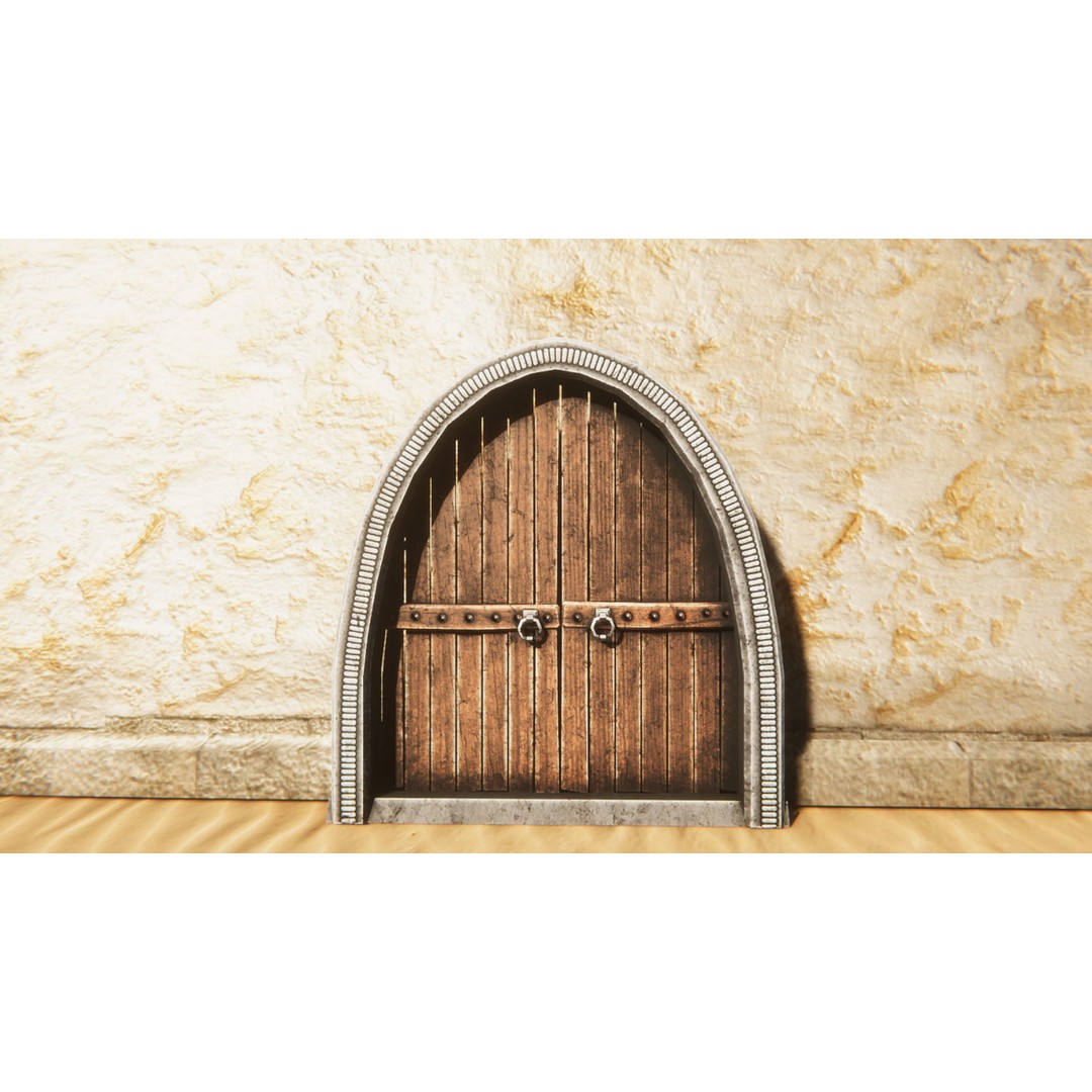 Medieval Props 3D Model – Low Poly Game Asset Collection, FBX - View 11