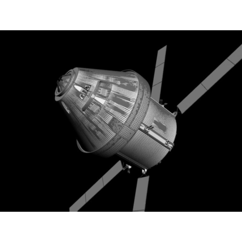 NASA Orion Spacecraft 3D Model – PBR Textured, Game-Ready Formats