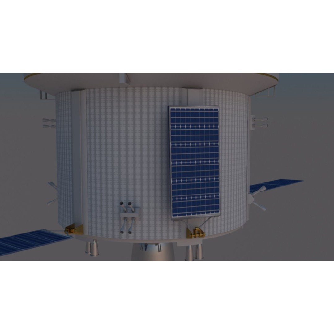 NASA Orion Spacecraft 3D Model – PBR Textured, Game-Ready Formats - View 14