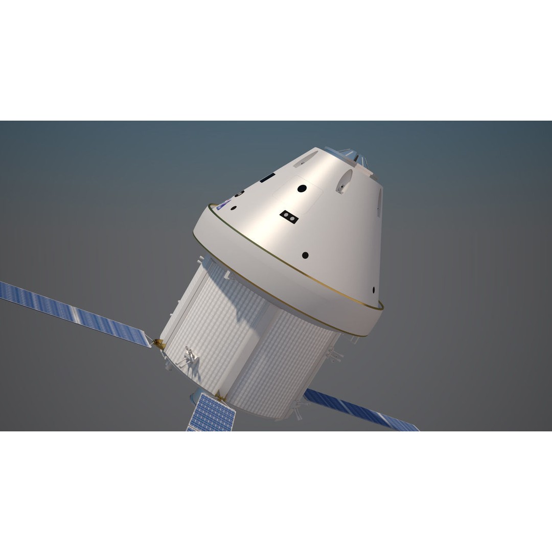 NASA Orion Spacecraft 3D Model – PBR Textured, Game-Ready Formats - View 18