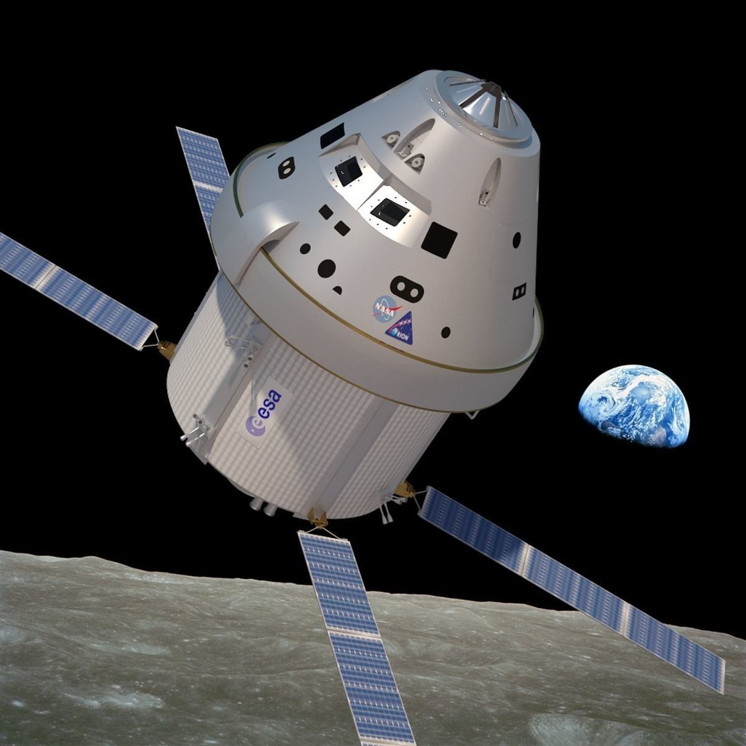 NASA Orion Spacecraft 3D Model – PBR Textured, Game-Ready Formats - View 24