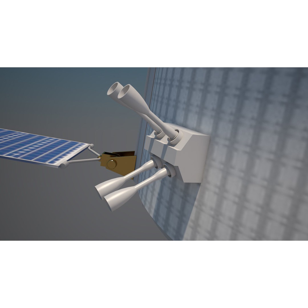 NASA Orion Spacecraft 3D Model – PBR Textured, Game-Ready Formats - View 8