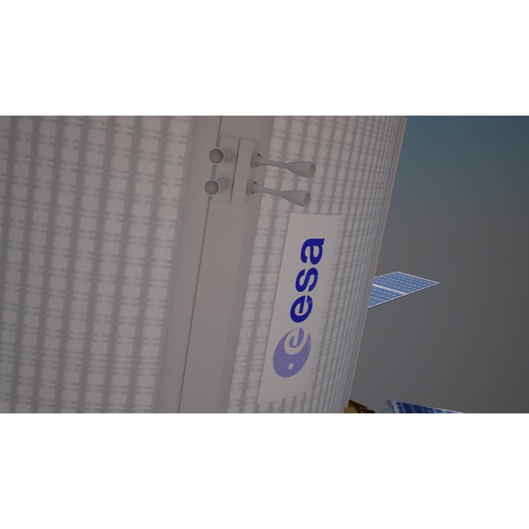NASA Orion Spacecraft 3D Model – PBR Textured, Game-Ready Formats - View 9