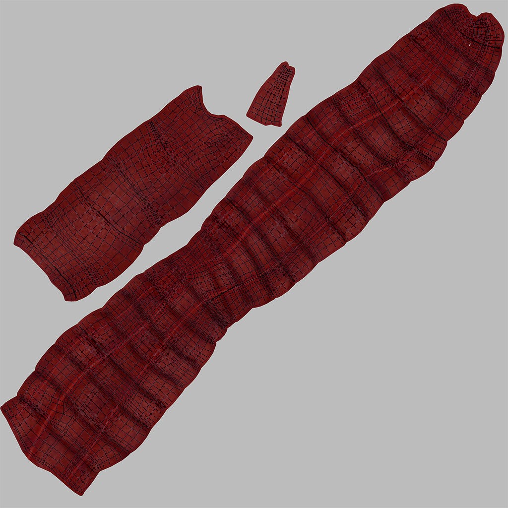 Large and Small Intestines 3D Model – High-Quality PBR Medical Asset, FBX - View 8