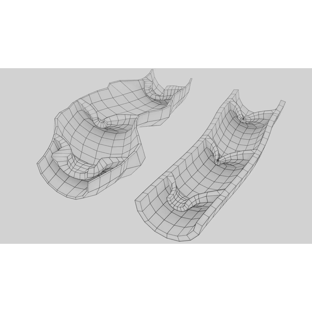 Varicose Vein Valve 3D Model – Low Poly Medical Asset, PBR Textures