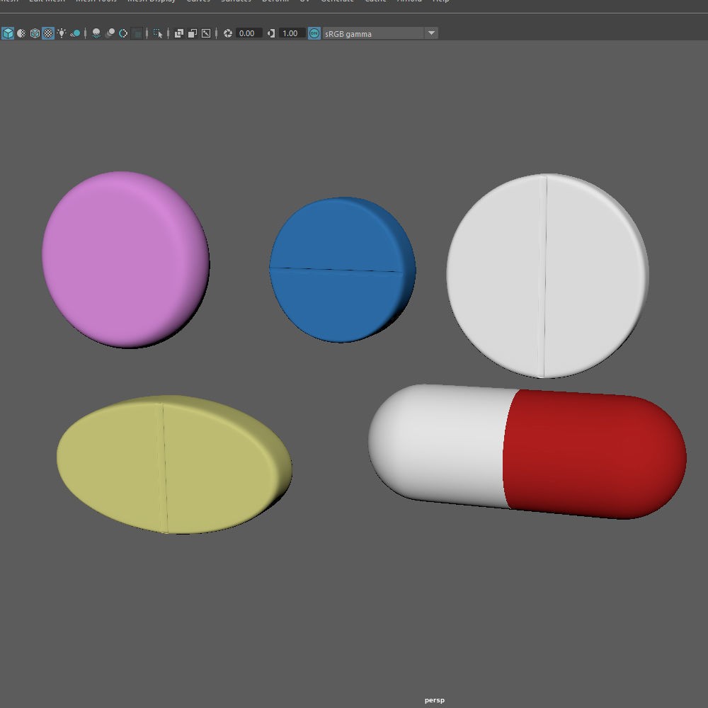 Pills Pack 3D Model – Detailed Medical Asset, PBR Textures, FBX - View 14