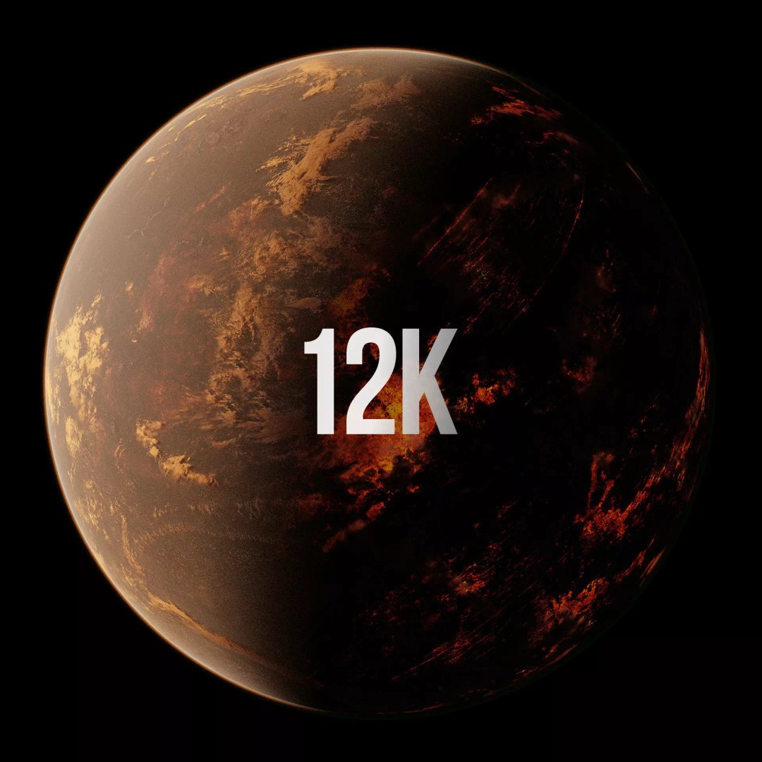 Planet Karbala 3D Model – Ultra-Realistic Celestial Asset, Blender - View 2